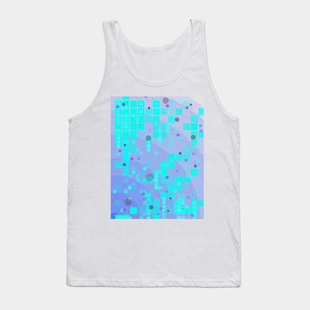 Pixella Glitch Tank Top by Deygus